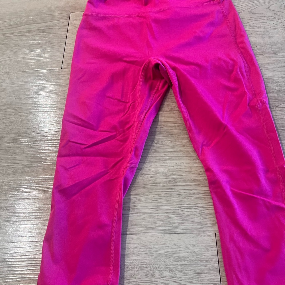 Fabletics Bright Pink Sports Bra & Legging Set - Picture 3 of 10